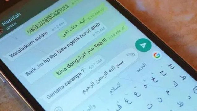 Cara Menulis Tulisan Arab di WhatsApp Tanpa Aplikasi Tambahan