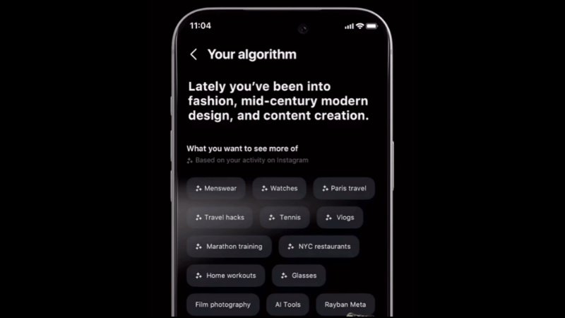 Cara Mengakses Fitur Your Algorithm di Instagram untuk Atur Rekomendasi Konten