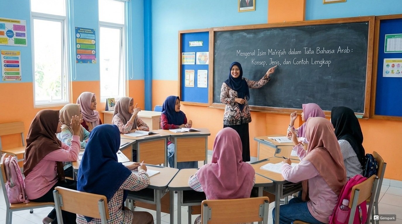 Mengenal Isim Ma’rifah dalam Tata Bahasa Arab, Konsep, Jenis, dan Contoh Lengkap