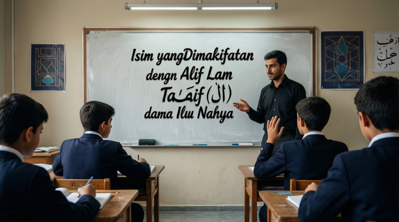Isim yang Dimakrifatkan dengan Alif Lam Ta‘rif (أل) dalam Ilmu Nahwu