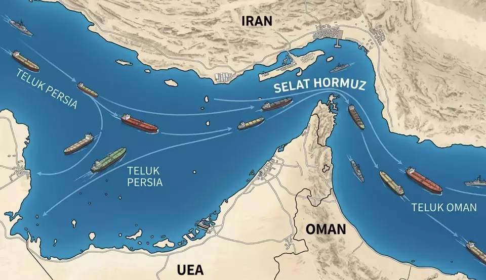 Mengapa Selat Hormuz Disebut sebagai Keajaiban Geologi?