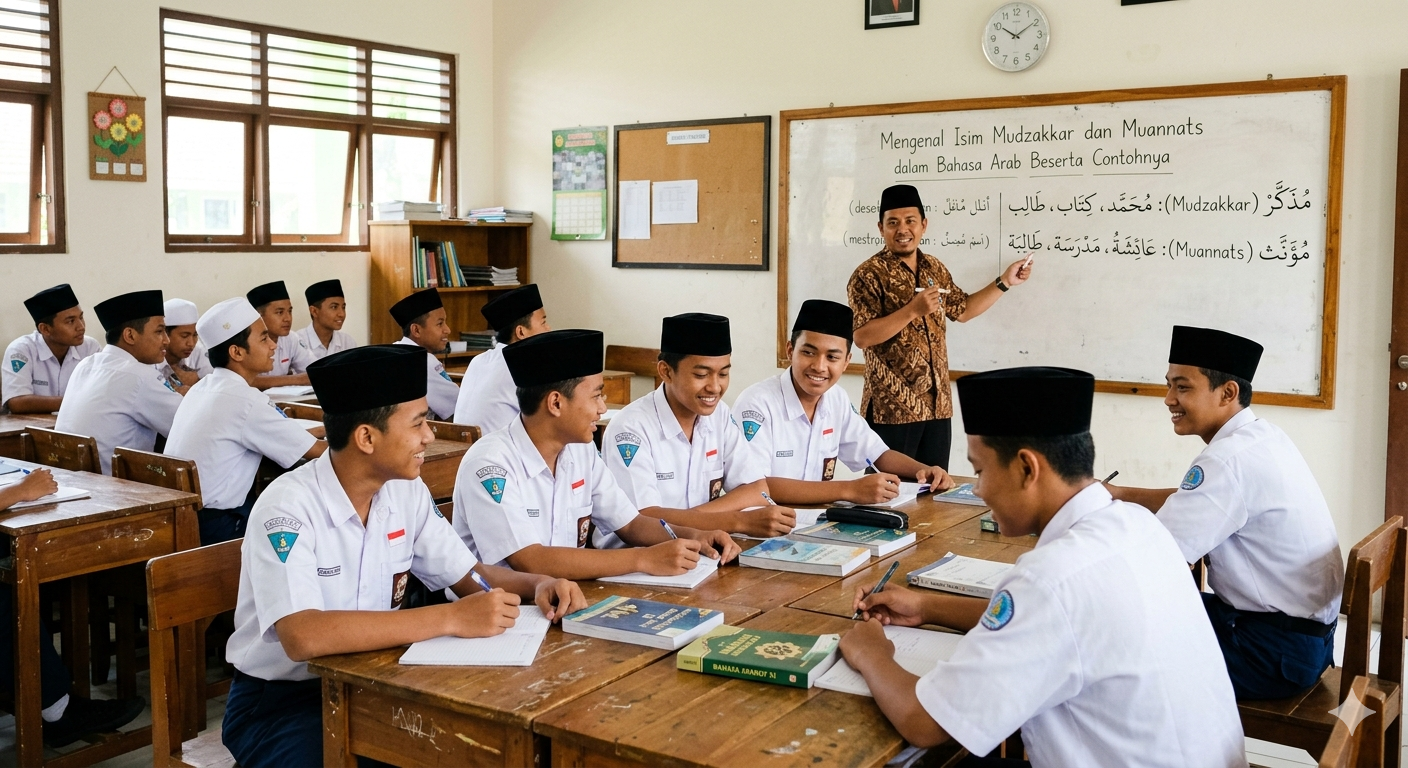 Mengenal Isim Mudzakkar dan Muannats dalam Bahasa Arab Beserta Contohnya