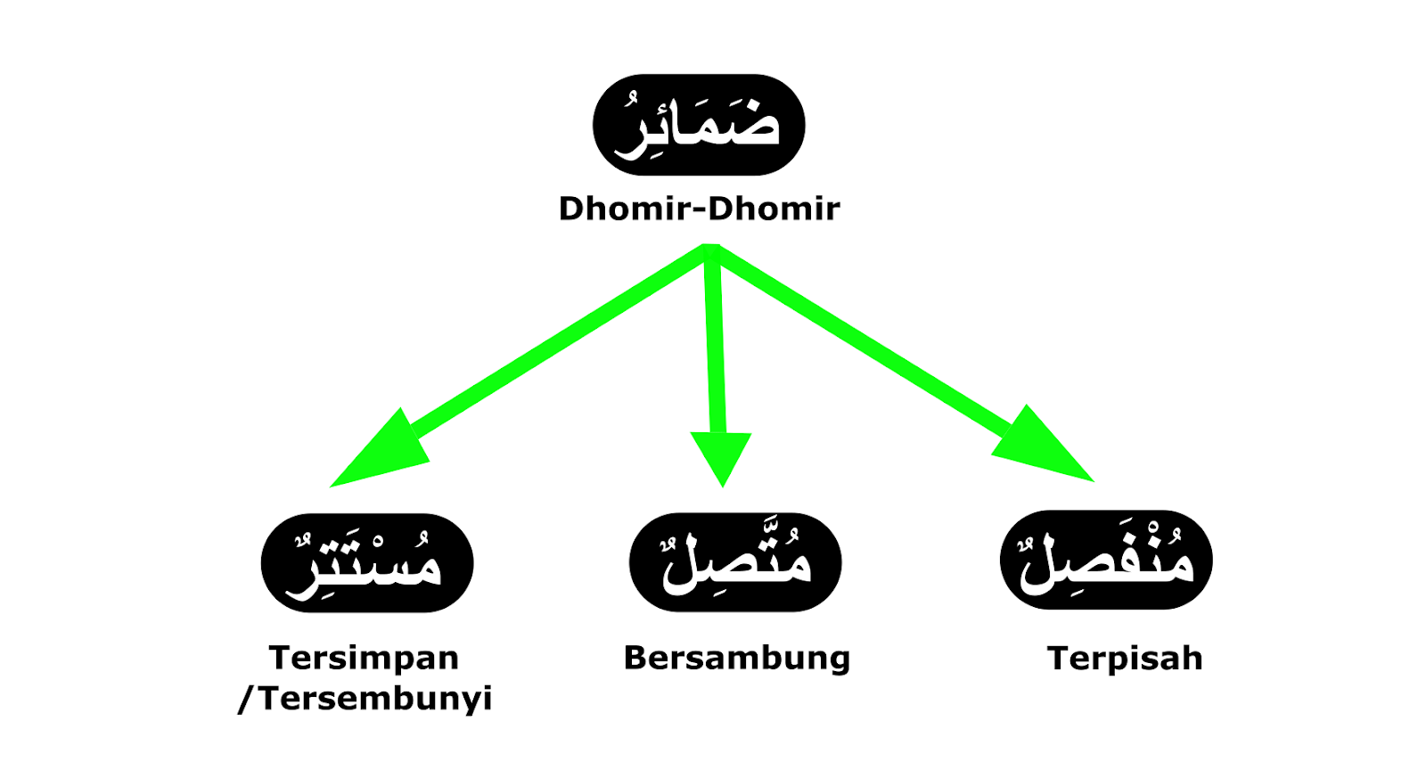Pengertian Dhomir Rafa' Mutaharrik