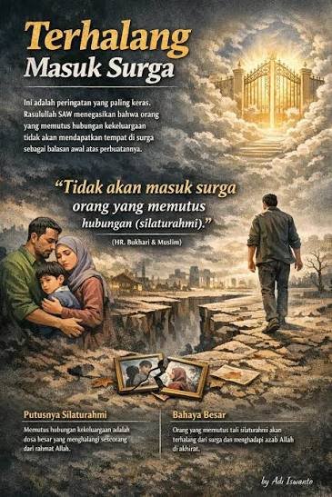 Hukum Memutus Silaturahmi