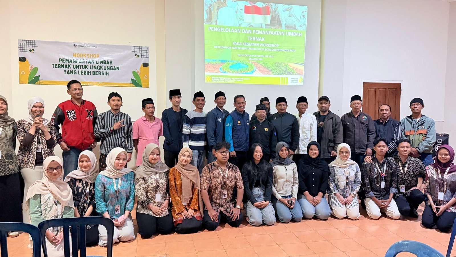 workshop pengelolaan limbah KKN MAs 111 bersama BBPP 2
